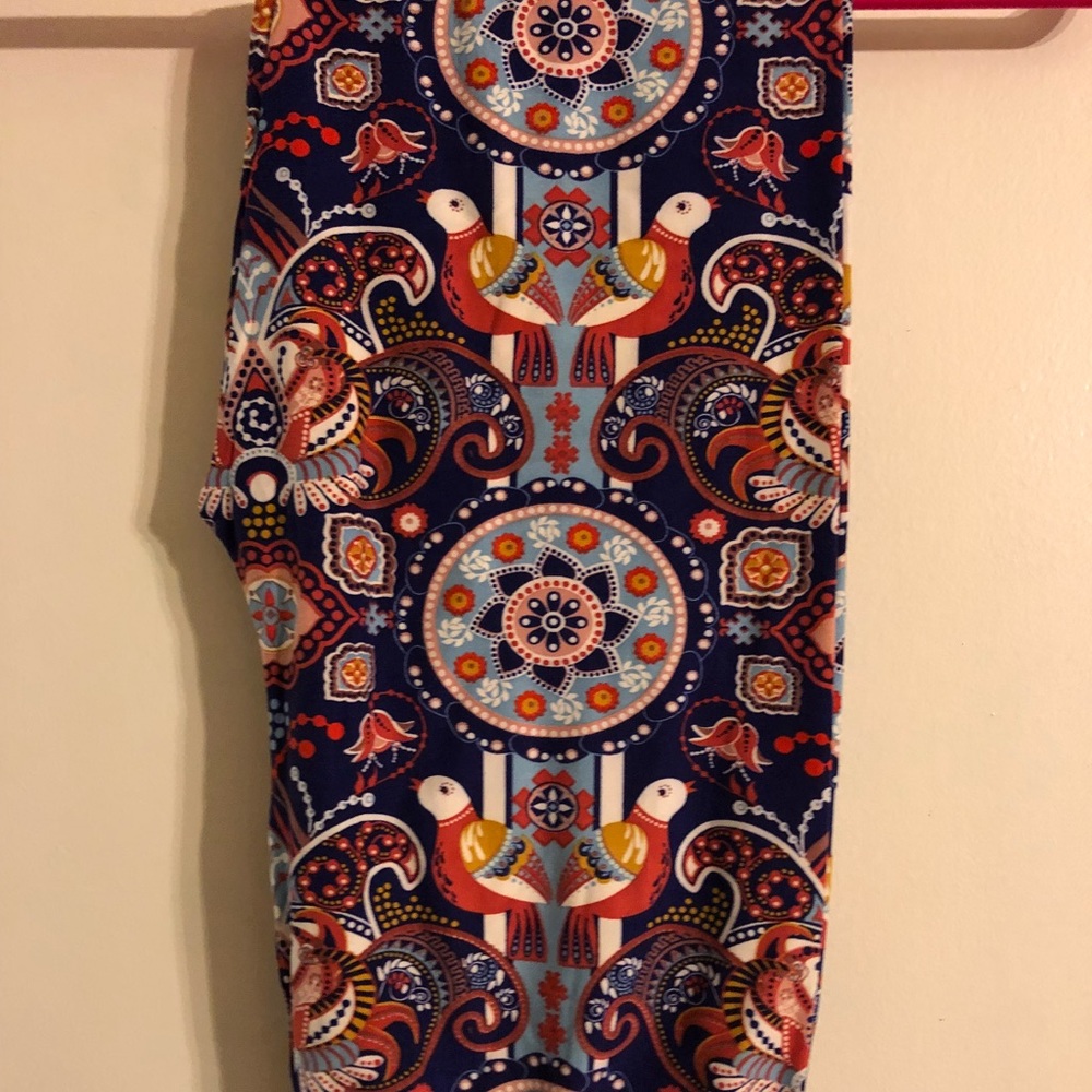 Agnes and Dora Folk Print Leggings